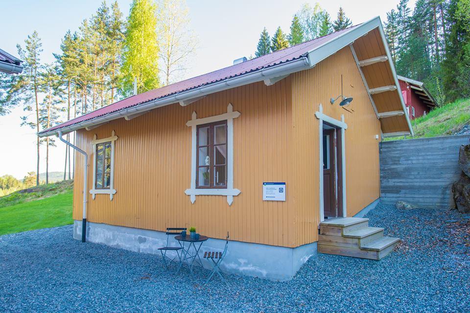 Vrangfoss Sluse Hotel Ulefoss Bagian luar foto