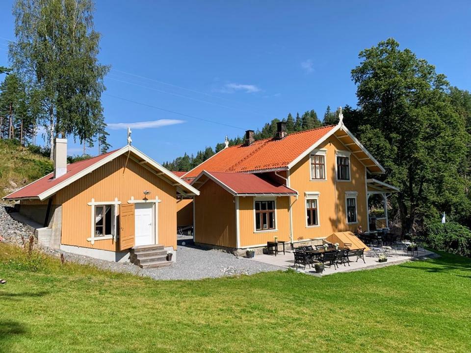 Vrangfoss Sluse Hotel Ulefoss Bagian luar foto
